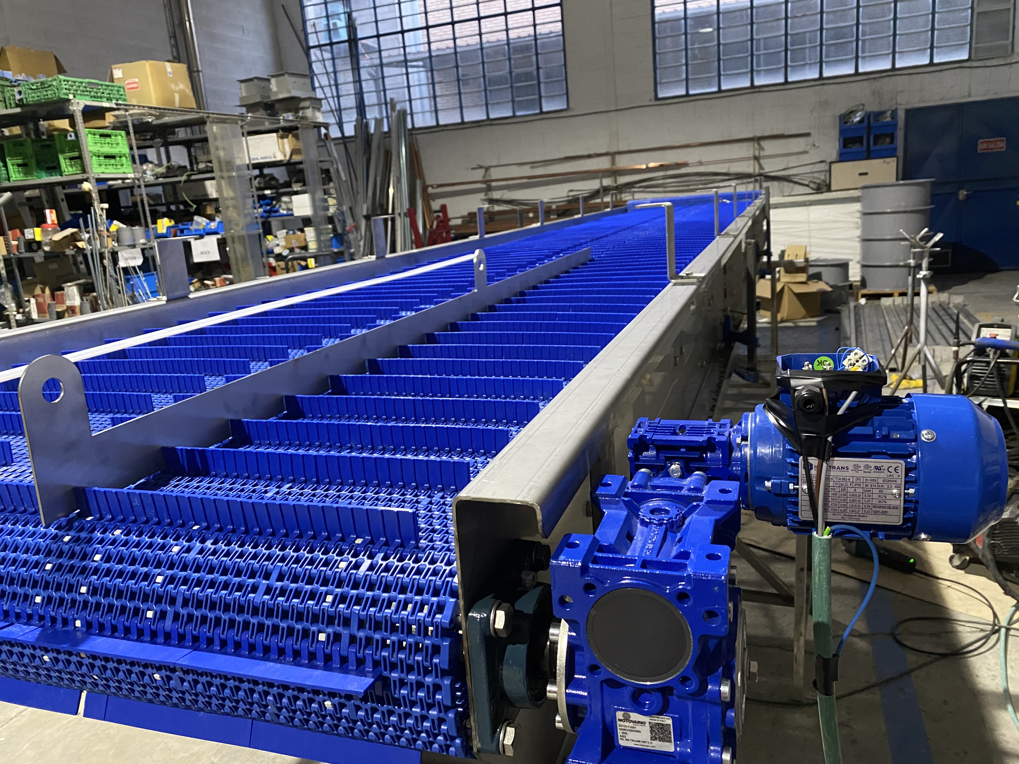 Túnel de congelación industrial de alta eficiencia