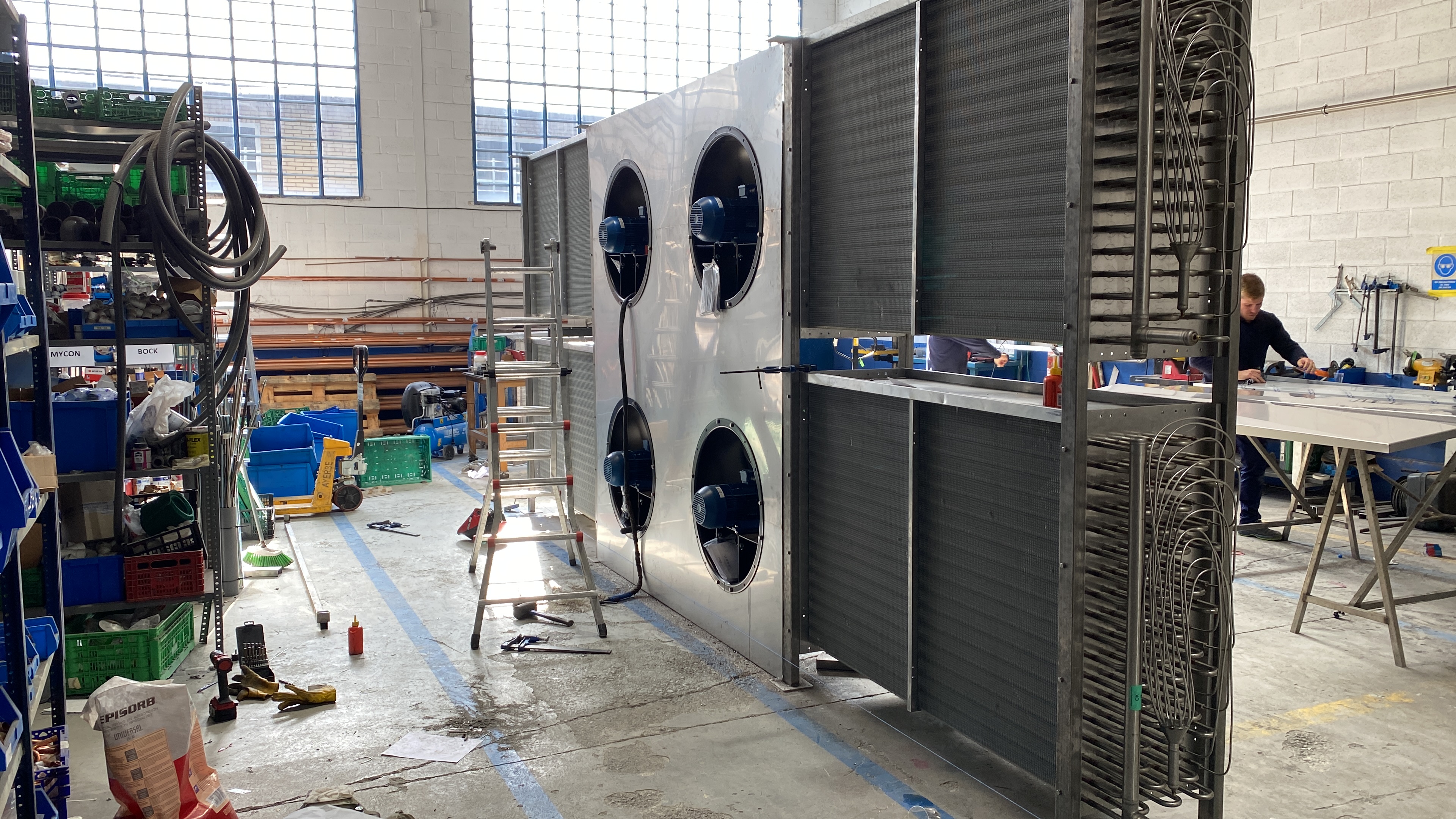 Túnel de congelación industrial de alta eficiencia